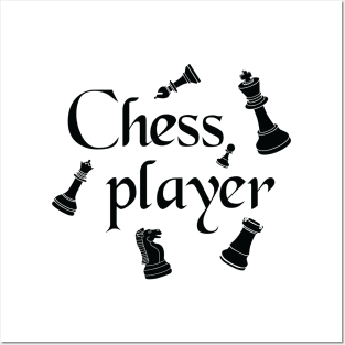 Chess player Posters and Art